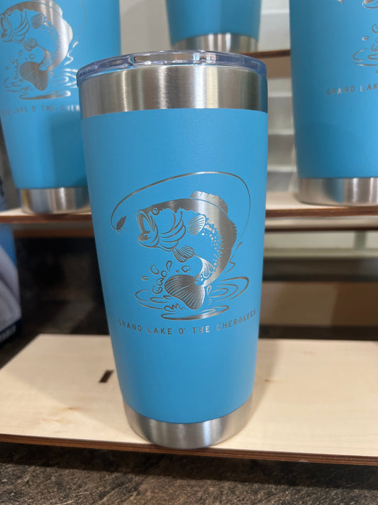 Happy Camper Lake Ozark, MO 20 oz. Tumbler
