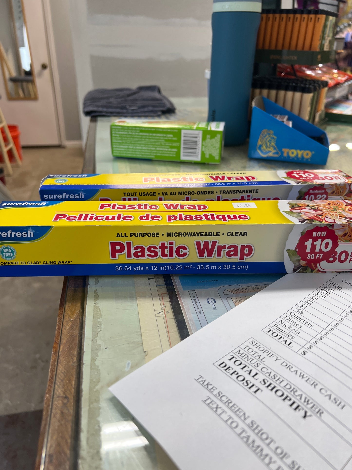 OL plastic wrap