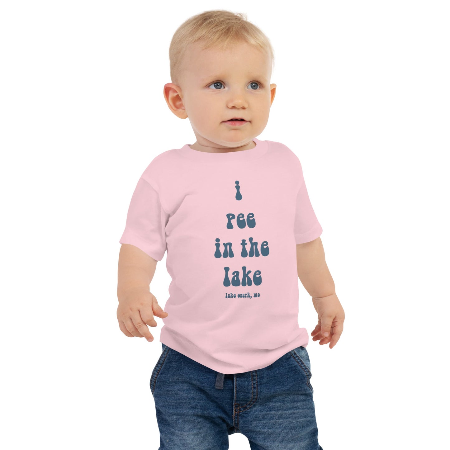 I Pee in the Lake Lake Ozark, MO Baby Tee
