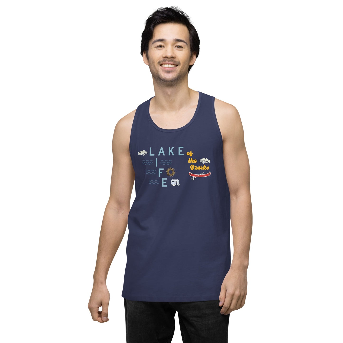 Lake Life Lake of the Ozarks Tank Top