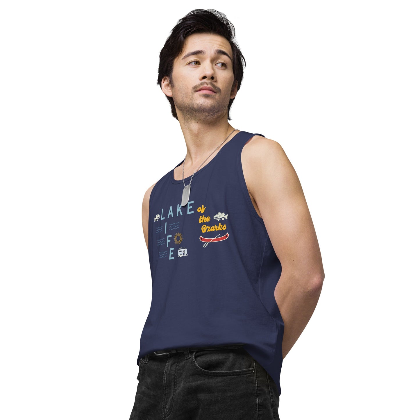Lake Life Lake of the Ozarks Tank Top