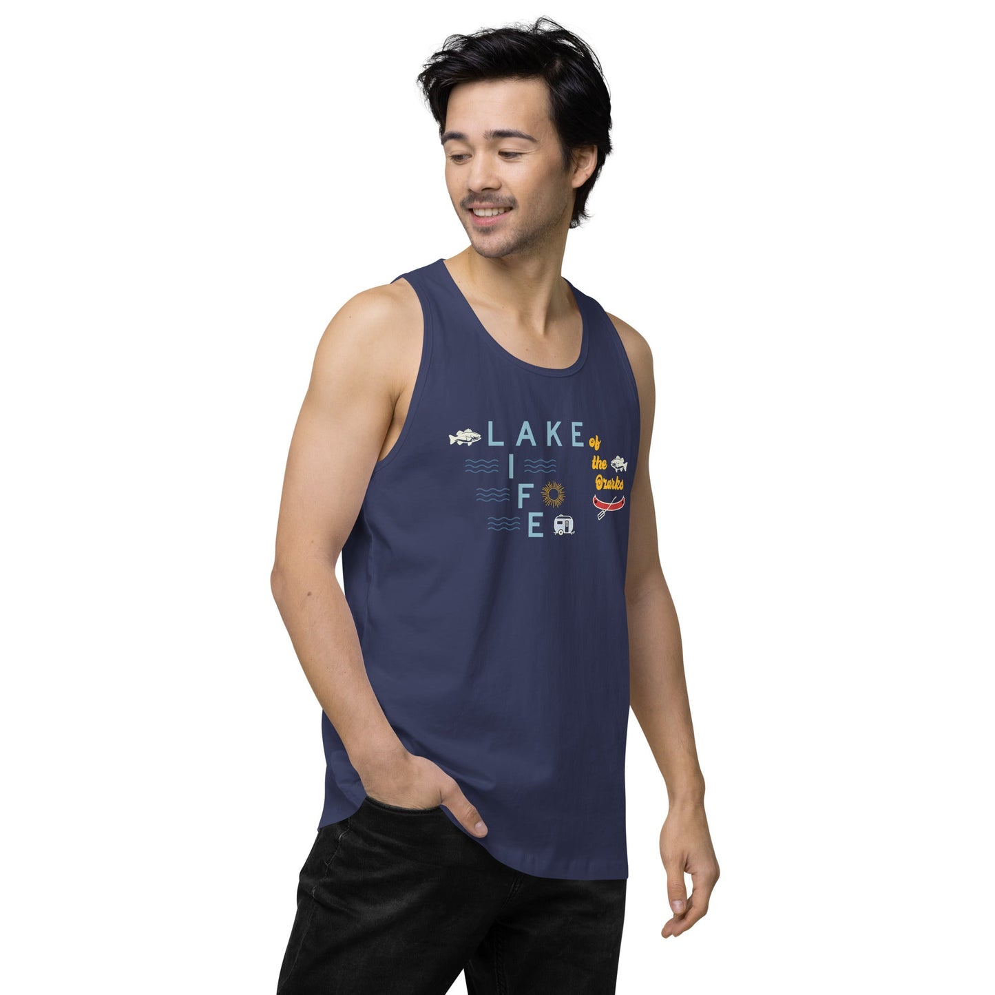 Lake Life Lake of the Ozarks Tank Top