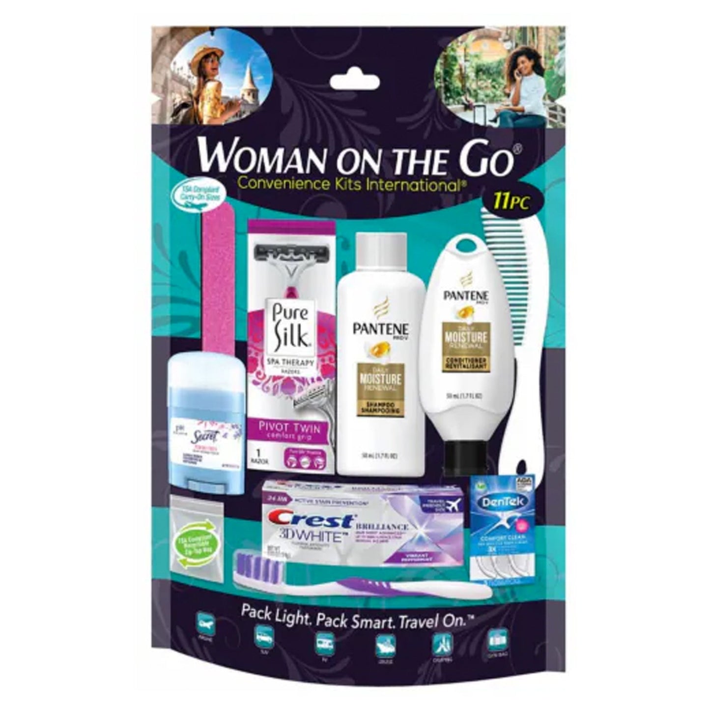 "Woman on the Go" Travel Kit