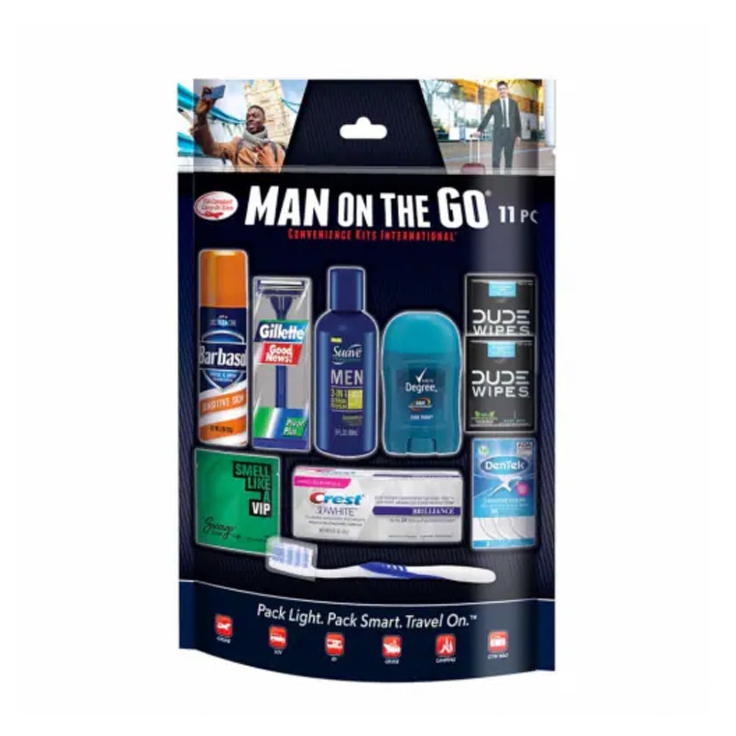 "Man on the Go" Travel Kit